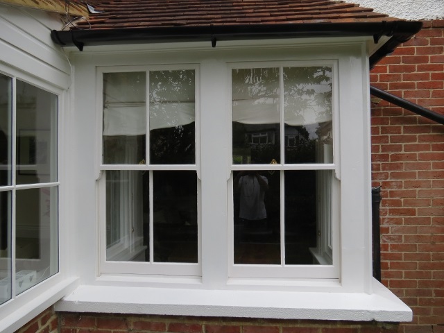 Double glazed sash windows in South Farnham, Surrey